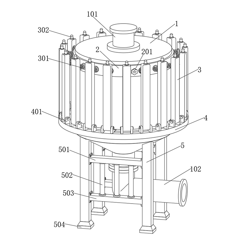 Ka riro i a Yinchi te Patent mo te Hanganga Tiaki Hou mo te Pump Conveyor Silo